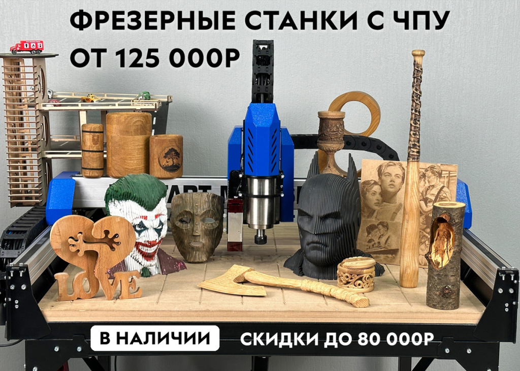 Фрезерные станки с ЧПУ